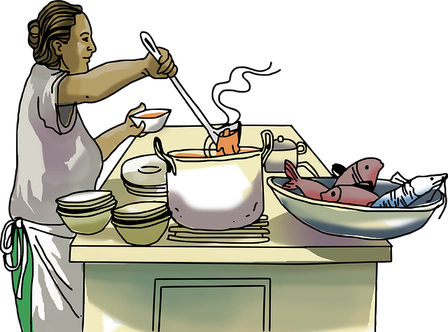 Kitchen Cooking Woman Chef  - DremArtes / Pixabay